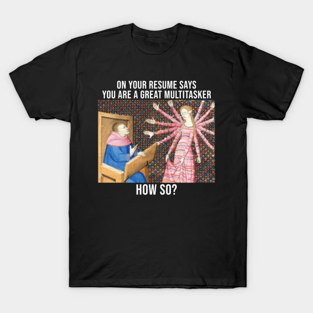 Snarky Classic Art Design T-Shirt by The Little Store Of Magic